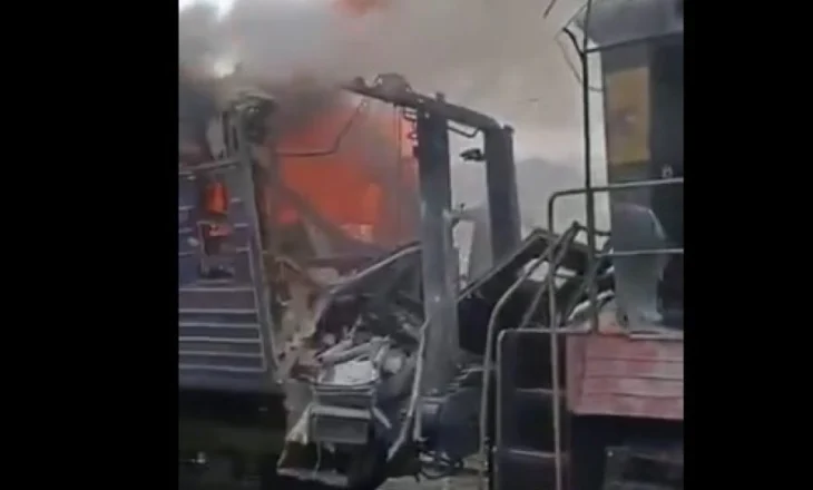 VIDEO/ Të paktën 30 të plagosur nga sulmi rus në një stacionin hekurudhor në Ukrainë