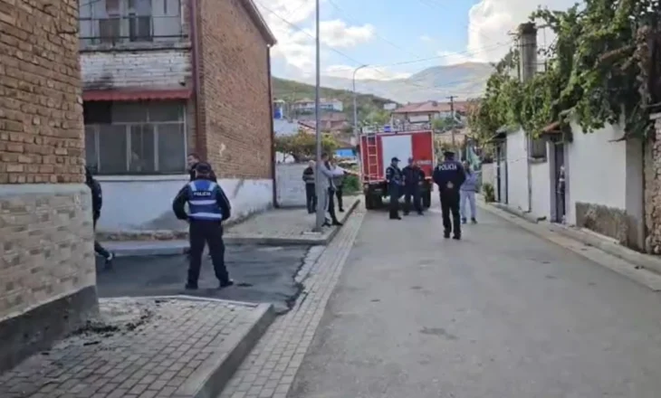 Video/ Tragjedia në Maliq, zjarri i mori jetën nënës dhe djalit 14-vjeçar. Momenti kur zjarrfikësja mbërrin në vendngjarje