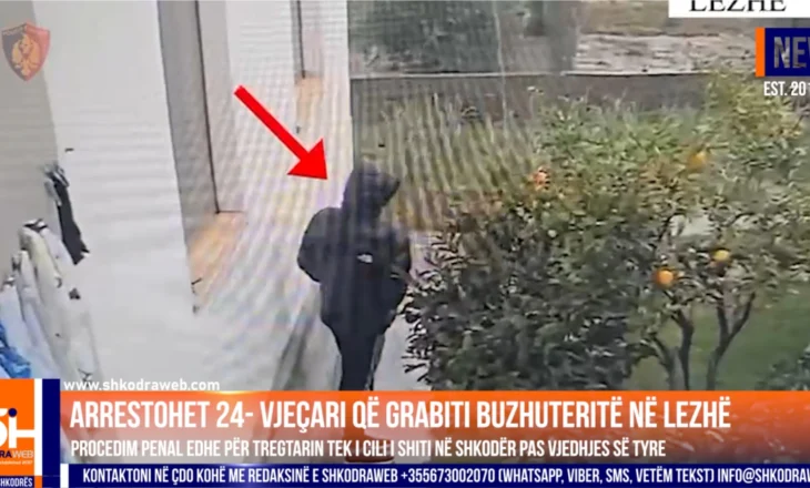 VIDEO+EMRI – Arrestohet 24- vjeçari, grabiti bizhuteri në Lezhë dhe i shiti në Shkodër, e pëson edhe argjendari