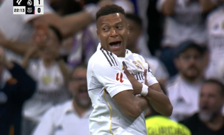 Vjen goli i parë në “El Clasico”, çfarë kombinimi Bellingham-Mbappe (video)