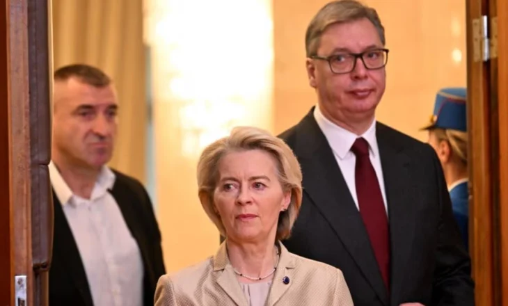Von der Leyen në Beograd: Presim hapa konkretë nga Serbia në rrugën drejt BE-së