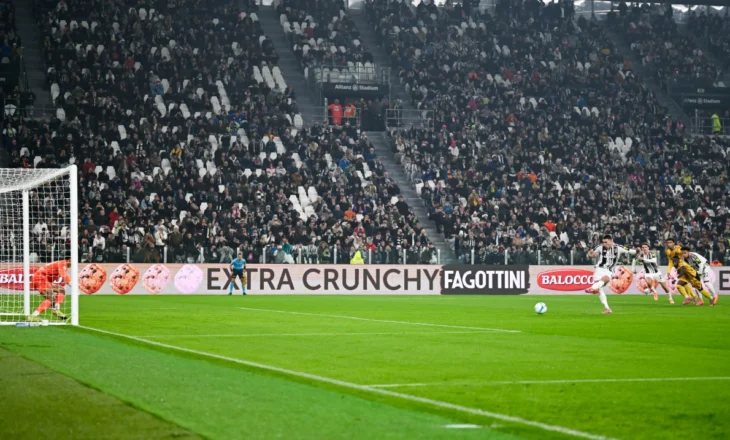 Zaniolo befason Juventusin në fund të pjesës së parë, “paqe” me “nerva” në “Olimpico” (video)