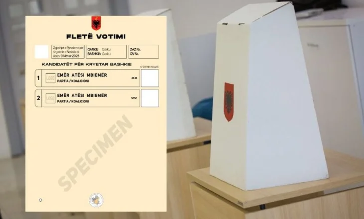 Zgjedhjet e pjesshme lokale/ Publikohet fleta e votimit, PD gati me anëtarët e KZAZ-ve