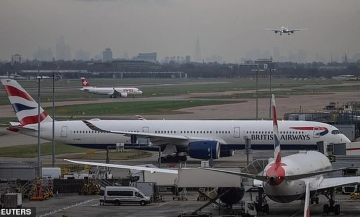 Zjarr në aeroportin Heathrow në Londër