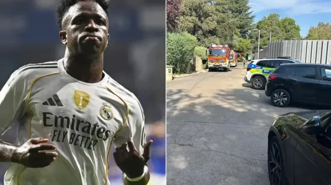 Zjarri përfshin shtëpinë e Vinicius në Madrid, i shkrumbohet gjithçka në bodrum
