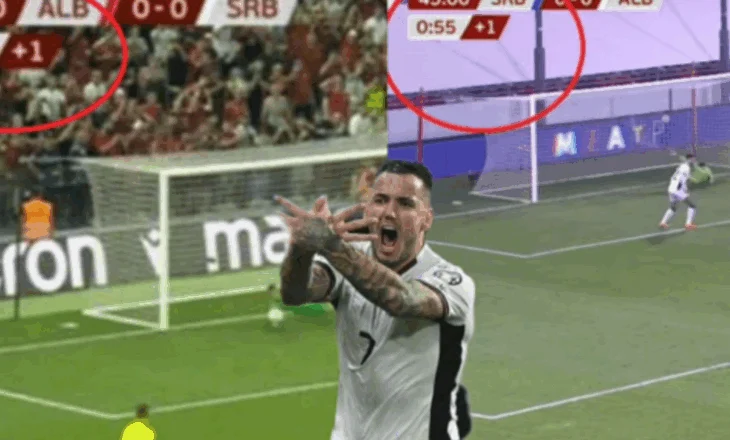 Zoti ekziston/ Detaji i pabesueshëm te Serbi-Shqipëri, fuqia hyjnore u shfaq te goli i Rei Manaj