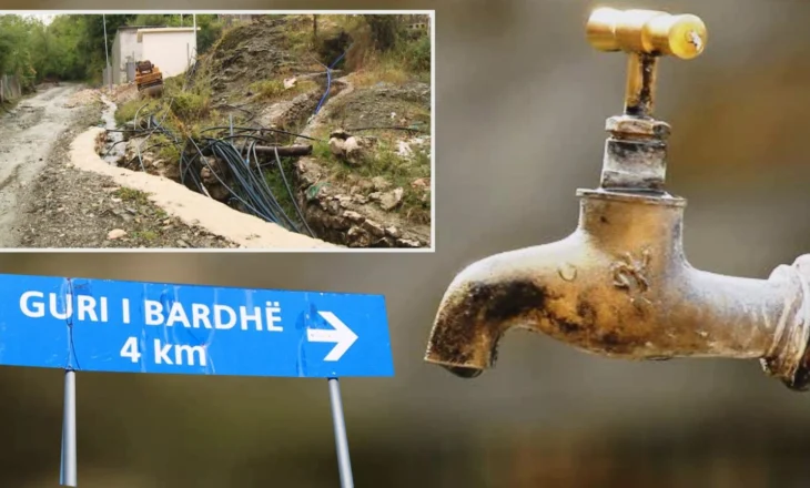 219 milionë lekë “në erë”! Banorët e Gurit të Bardhë pa ujë edhe pas investimit të ri