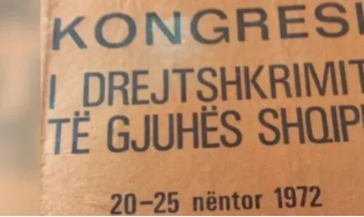 53 vjet nga Kongresi i Drejtshkrimit të Gjuhës Shqipe