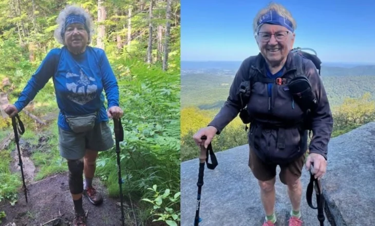 80-vjeçarja amerikane bën 3 mijë km me këmbë, thyen rekord