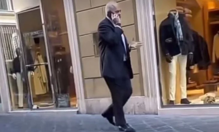 “A je bashkëkryetar ti, për çfarë je?”, Rama filmohet në Romë duke kritikuar deputetin: Çpo bëni aty..