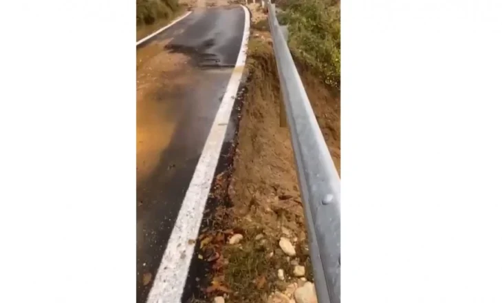 Aferat e Belindës nga jugu në veri: Shirat rrëzojnë propagandën edhe në Mat, shembet rruga që u inagurua për fushatën elektorale të 11-Majit