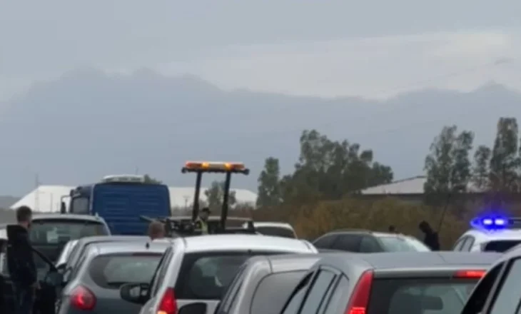 Aksident I rëndë  në aksin Vlorë–Levan (Detaje)