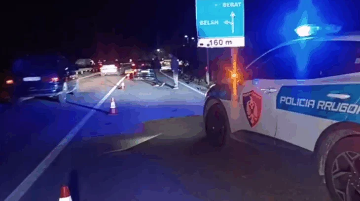 Aksident në aksin Lushnjë-Berat, makina përplas këmbësoren (Emri)