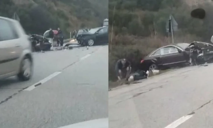 Aksidenti i rëndë në Levan-Tepelenë, përplasen dy makina, dy gra dërgohen me urgjencë drejt spitalit