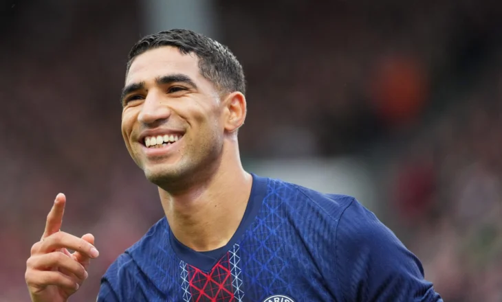 Al-Khelaifi lëvdon Hakimi pas trofeut: Një nga më të mirët në botë, krenar që luan me PSG