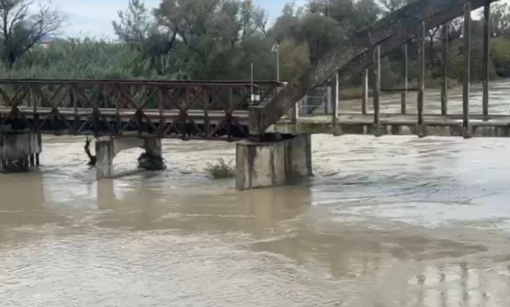 Alarm në Fier, rriten prurjet e lumit Vjosa, rrezikohen nga përmbytja disa fshatra
