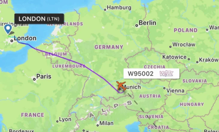 Alarm në fluturimin Londër–Tiranë: 5 pasagjerë bien pa ndjenja, avioni devijon në Mynih dhe kthehet në Londër
