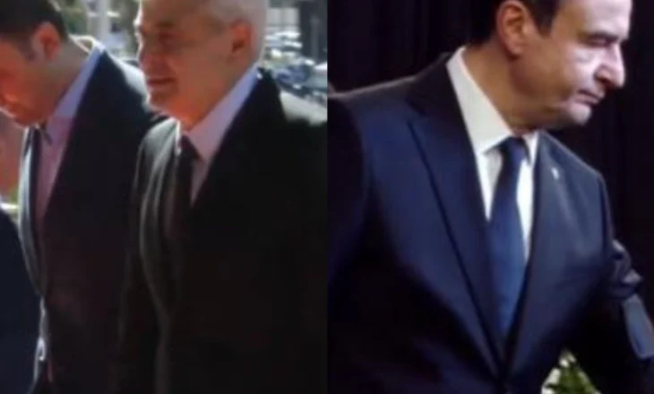 Albin Kurti dhe Ali Ahmeti mbërrijnë në Pallatin e Kongreseve në nder të Fatos Nanos