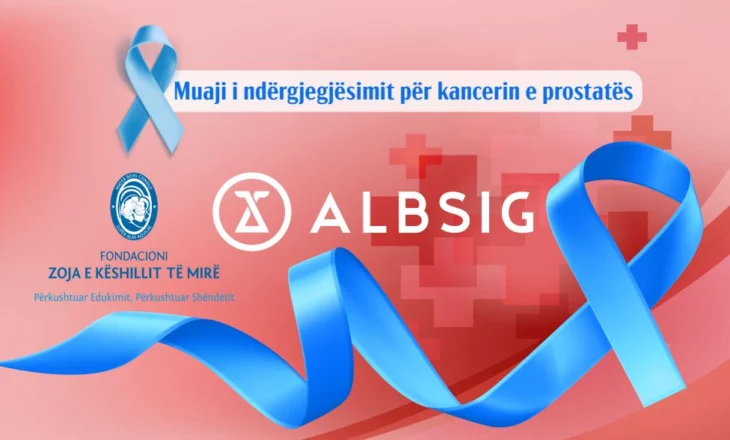 Albsig dhe Spitali “Zoja e Këshillit të Mirë” me paketë të dedikuar për kancerin e prostatës