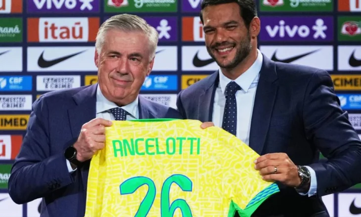 Ancelotti fiton Brazilin, gati rinovimi i kontratës, e “bekon” edhe italiani