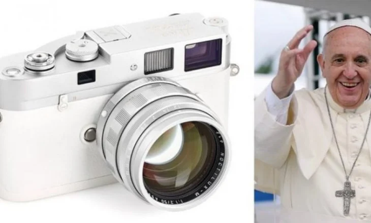 Aparati fotografik i Papa Françeskut shitet për 6,5 milionë euro në Vjenë!