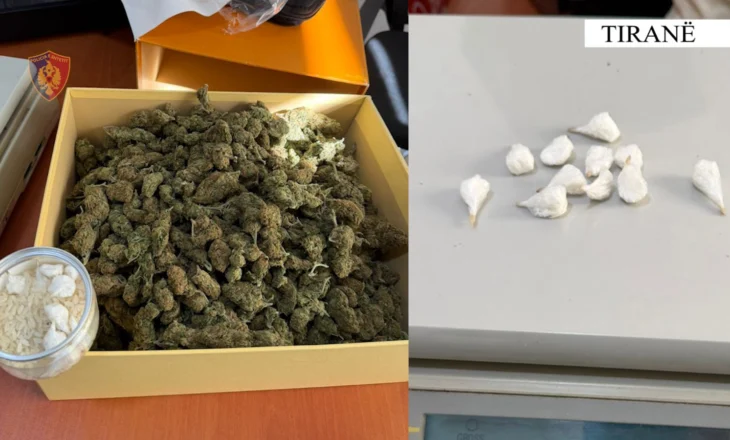 Arrestohet i riu në Tiranë, shiste kokainë dhe kanabis në kryeqytet