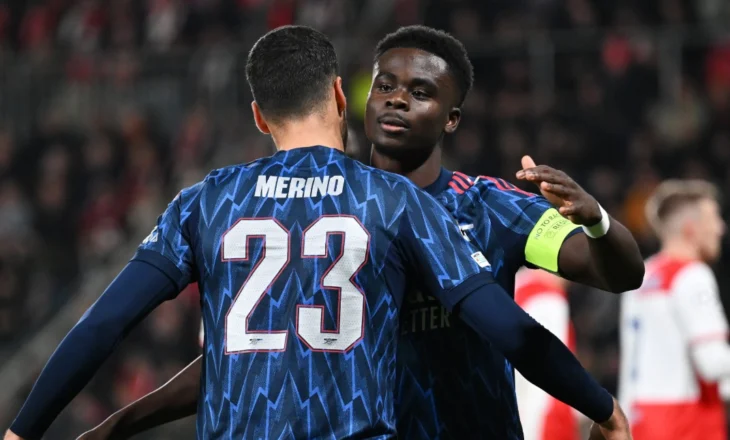 Arsenal merr fitoren e katërt rresht në Champions, plus dy rekorde. Mungon goli në Napoli-Eintracht (video)