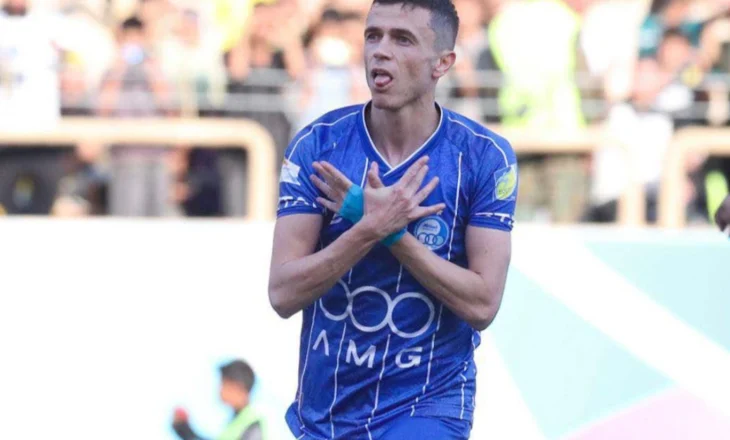 Asani “pushton” Iranin, gol dhe festë si…