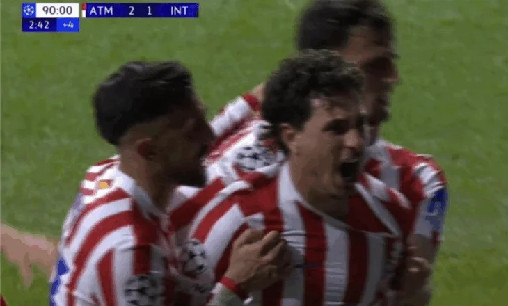 Atletikoja i merr fitoren Interit në minutën e 93-të dhe Liverpuli turpërohet nga PSV-ja, Bajerni largohet kokëulur nga transferta me Arsenalin