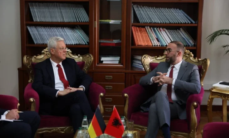 Bardhi pret ambasadorin gjerman: Dosja ‘Balluku’, provë e asgjësimit 12 vjeçar i të ardhmes europiane