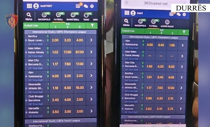 Baste sportive/ Organizonte lojëra fati në lokal, arrestohet pronari nis hetimi për tre klientë