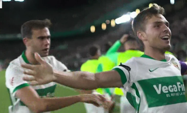 Befasohet Real Madrid, Elche kalon në avantazh me një kombinim të përkryer (video)