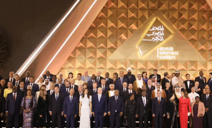 Begaj merr pjesë në inaugurimin e Muzeut të Madh të Egjipti