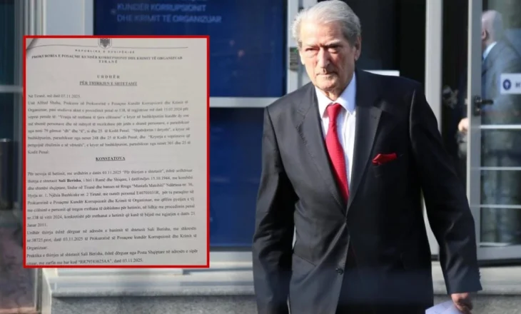 Berisha nuk paraqitet në SPAK për 21 Janarin. Prokuroria e Posaçme ia çoi fletëthirrjen në Kuvend, grupi i PD e refuzoi