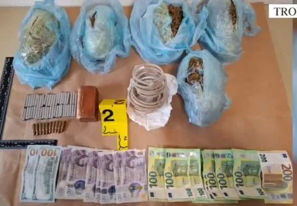 Bie në prangat e policisë 29-vjeçari/ Transportoi me varkë drejt Tropojës 1.2 kg kanabis, eksploziv dhe municion…