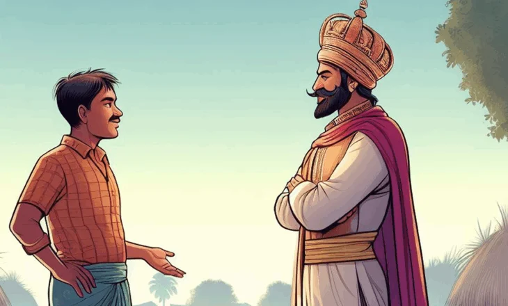 Bujku i mençur dhe mbreti/ Histori prekëse …