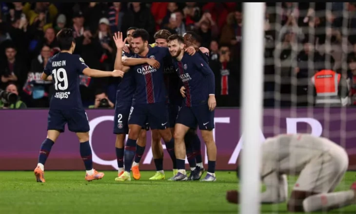 Çfarë po ndodh me PSG-në? Fiton vetëm në sekondën e fundit ndaj Nice, falë Goncalo Ramos (video)