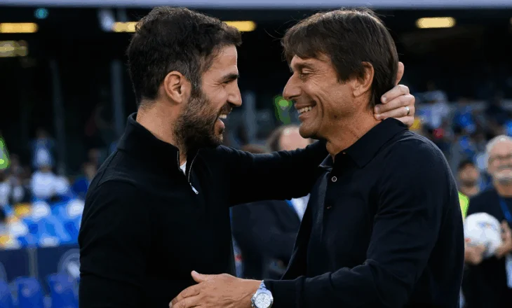 “Conte, një nga trajnerët më të fiksuar pas taktikës”. Rrëfehet Fabregas: “Kam mbajtur shënime prej tij”