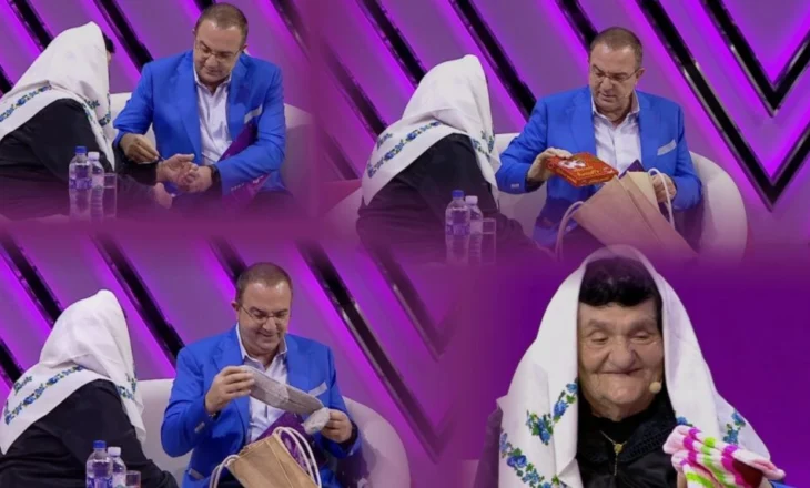 Çorape leshi e llokume… Diella surprizon Gjebrean me dhurata