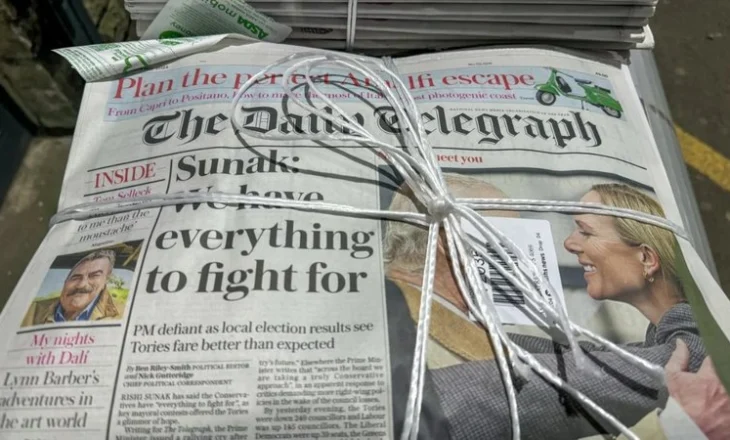 Daily Mail bën ofertë 500 milionë paund për blerjen e Daily Telegraph