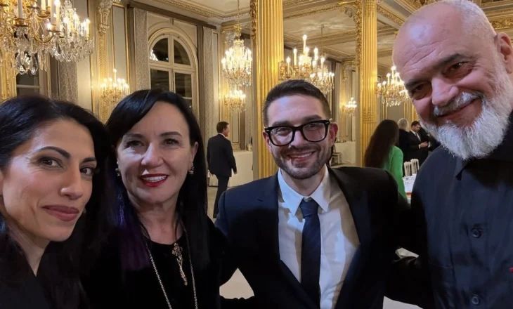 Darka zyrtare në ‘Élysée’/ Të shoqëruar nga bashkëshortet, Aleks Soros ndan fotot me Ramën