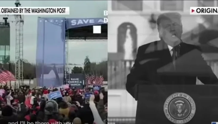 Del VIDEO: Ja si manipuloi BBC fjalimin e Trump gjatë trazirave në Capitol