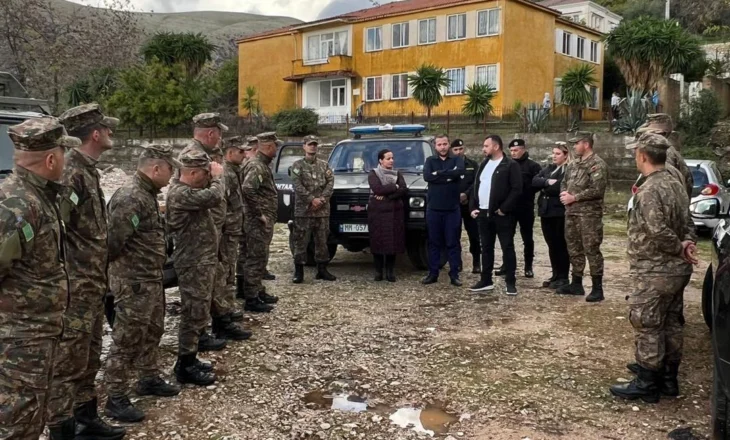 Delvinë, vijon puna në Rusan, Xhermëhallë dhe Vllahat për pastrimin e zonës nga pasojat e përmbytjeve