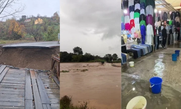 Dëmet nga përmbytjet, problemet në të gjithë vendin për shkak të reshjeve të shiut