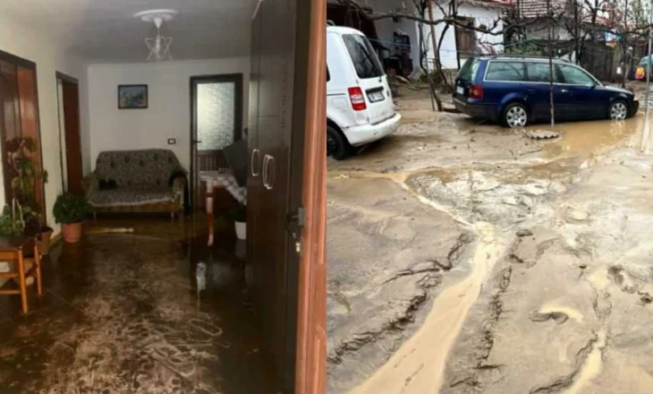 Dhjetëra banorë të bllokuar, reshjet izolojnë fshatra në Maliq e Pogradec