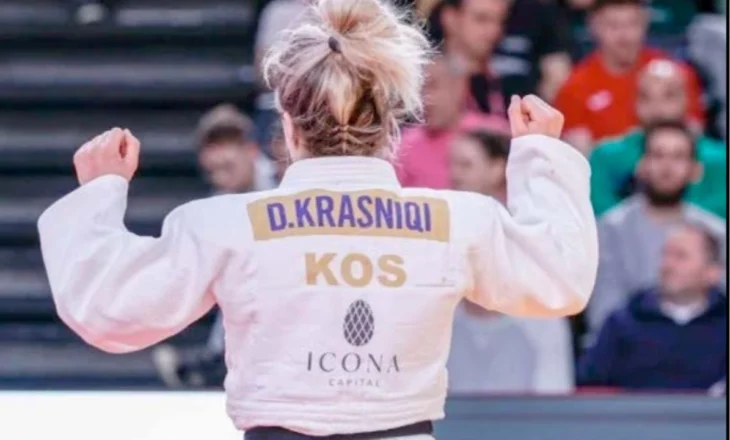 Distria Krasniqi vishet sërish me ar, fiton garën në Grand Prix të Zagrebit