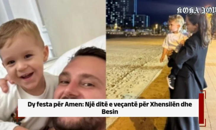 Dy festa për Amen: Një ditë e veçantë për Xhensilën dhe Besin