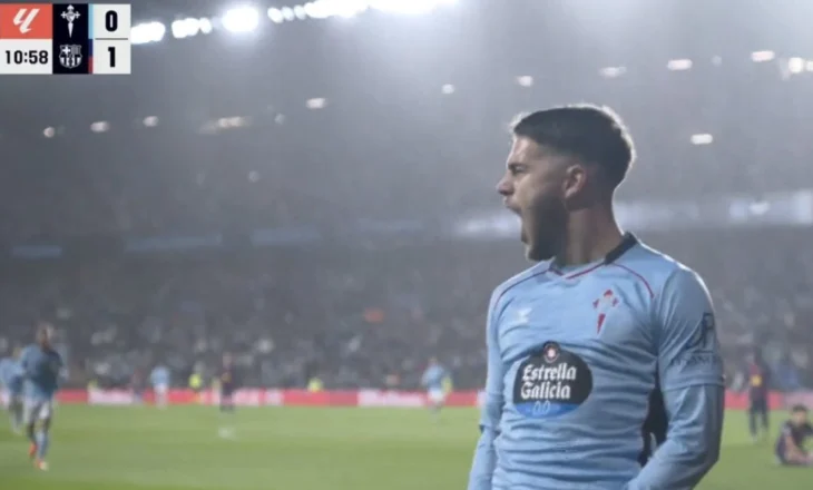 Dy gola për dy minuta, Celta Vigo-Barcelona nis vrullshëm (video)