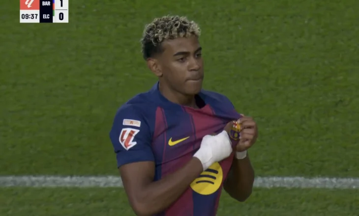 Elche reziston vetëm 9 minuta, Lamine Yamal “shkund” rrjetën. Torres dyfishon (video)