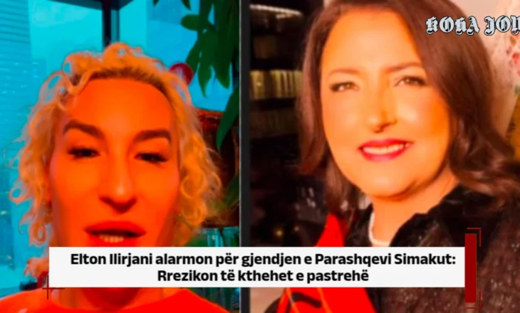 Elton Ilirjani alarmon për gjendjen e Parashqevi Simakut: Rrezikon të kthehet e pastrehë